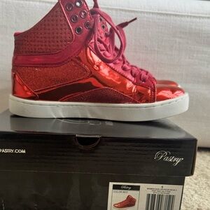 Pastry Shiny Red Sneakers